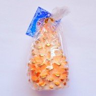 Н.Г. свеча шишка 2цв 12см 95г